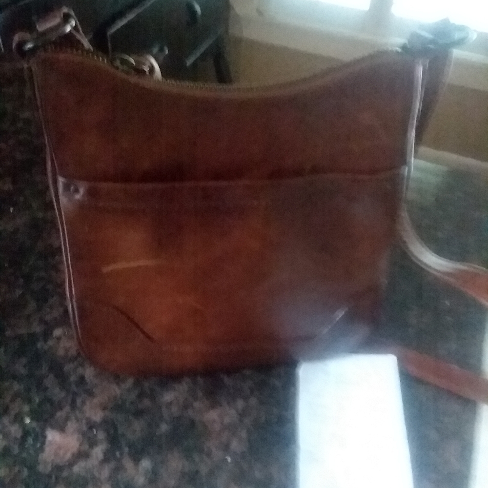 Beautiful satchel frye purse